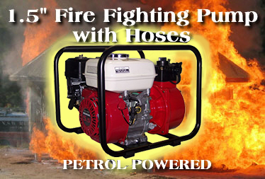 1.5 inch Honda petrol powered Fire Fighting water pump for sale